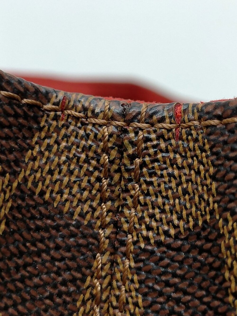 Authentic Louis Vuitton Bergamo MM Damier Ebene Canvas Satchel Crossbody - Picture 14 of 16